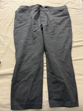 Old Navy Women's Charcoal Straight-Leg Dress Pants